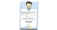 INVITACION PADI MI PRIMERA COMUNION