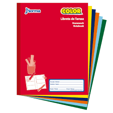 LIBRETA TAREAS NORMA COLOR 48H