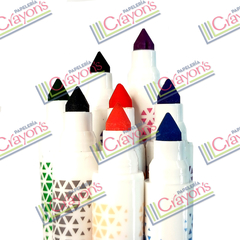 MARCADORES NORMA GIGANTES DOBLEPUNTA 8 PIEZAS - Papeleria Crayons