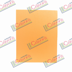 FOAMY TAMAÑO CARTA NARANJA - comprar en línea