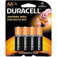 PILA DURACELL AA 4PZS