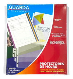 PROTECTOR HOJAS GUARDA TC 100PZS - comprar en línea