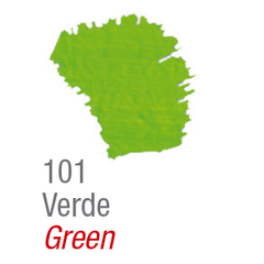 ACRILEX 101 VERDE FLUORESCENTE