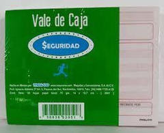 VALE CAJA SEGURIDAD 50H