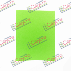 FOAMY TAMAÑO CARTA VERDE LIMON - comprar en línea