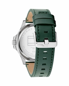 Reloj Tommy Hilfiger Hombre Casual Cuero Verde 1710531 - Joyel