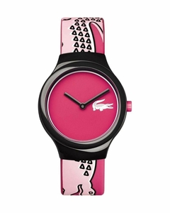 Reloj Lacoste Mujer Crocodelle Rosa Cuero 2001248