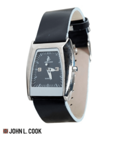 Reloj John L. Cook Unisex Fashion Cuero 2182