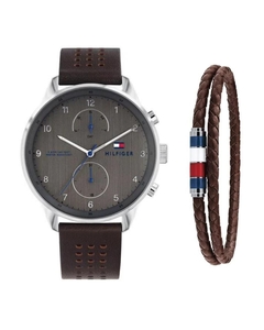 Gift Set Reloj Hombre Tommy Hilfiger + Pulsera Cuero 2770047 - comprar online