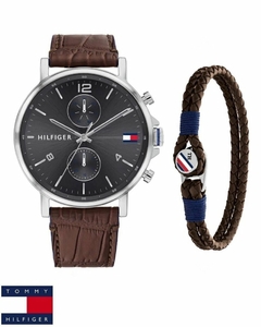 Gift Set Reloj Hombre Tommy Hilfiger + Pulsera Cuero 2770076