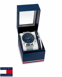 Gift Set Reloj Hombre Tommy Hilfiger + Pulsera Cuero 2770102 - comprar online