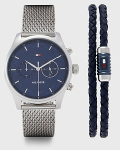 Gift Set Reloj Hombre Tommy Hilfiger + Pulsera Cuero 2770102