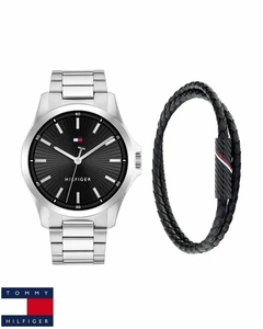 Gift Set Reloj Hombre Tommy Hilfiger + Pulsera Cuero 2770191