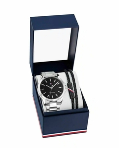 Gift Set Reloj Hombre Tommy Hilfiger + Pulsera Cuero 2770191 - tienda online