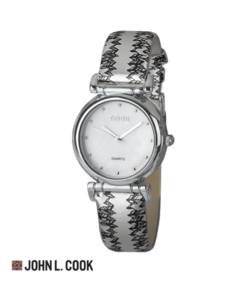 Reloj John L. Cook Mujer Fashion Cuero 3504