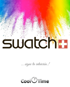 Imagen de Reloj Swatch Unisex Blue Taste So27b111 Big Bold Spectrum