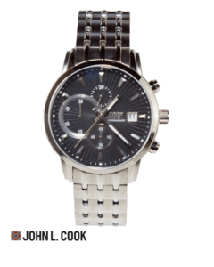 Reloj John L. Cook Hombre Cronografo Velvet Acero 5616