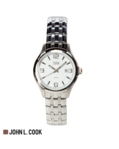 Reloj John L. Cook Mujer Velvet Classic Acero 5636