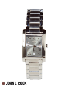 Reloj John L. Cook Hombre Velvet Classic Acero 5662
