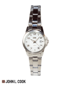 Reloj John L. Cook Mujer Velvet Classic Acero 5695