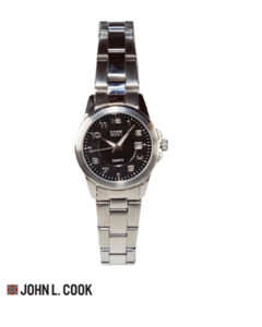 Reloj John L. Cook Mujer Velvet Classic Acero 5696