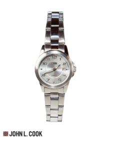 Reloj John L. Cook Mujer Velvet Classic Acero 5997