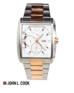 Reloj John L. Cook Hombre Velvet Multifuncion 5704