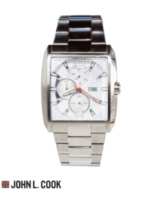 Reloj John L. Cook Hombre Velvet Multifuncion 5709