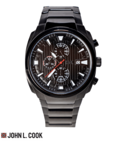 Reloj John L. Cook Hombre Velvet Cronógrafo Acero 5714