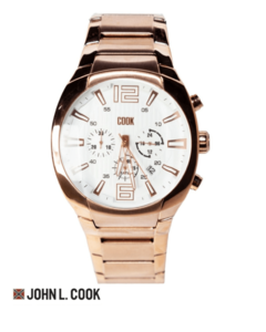 Reloj John L. Cook Hombre Velvet Cronografo 5719