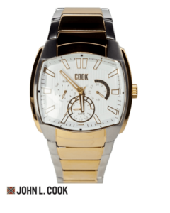 Reloj John L. Cook Hombre Velvet Multifuncion 5724