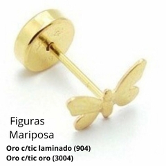 Aro Abridor Lili Modelo 904 Figuras Mariposa Tic Laminado - tienda online