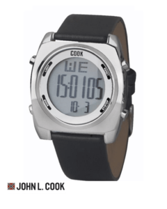 Reloj John L. Cook Unisex Cuero Digital 9284