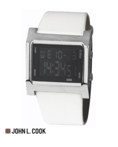 Reloj John L. Cook Unisex Cuero Digital 9291