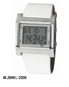 Reloj John L. Cook Unisex Cuero Digital 9293