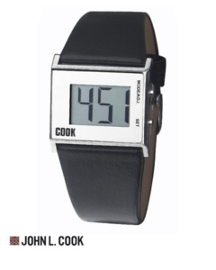 Reloj John L. Cook Unisex Cuero Digital 9296