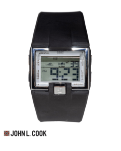 Reloj John L Cook Unisex Caucho Digital 9314