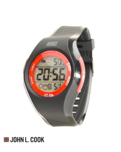 Reloj John L. Cook Unisex Digital Sport Caucho 9378