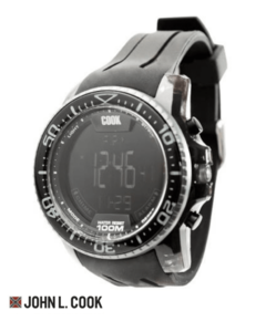 Reloj John L Cook Hombre Digital Sport Caucho 9398