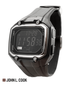 Reloj John L. Cook Hombre Digital Sport Caucho 9406