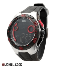 Reloj John L Cook Hombre Digital Sport Caucho 9410