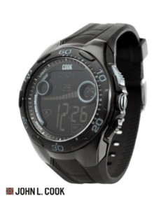 Reloj John L. Cook Hombre Digital Sport Caucho 9412