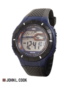 Reloj John L. Cook Hombre Digital Sport Caucho 9423
