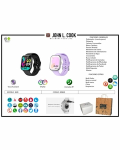 Smartwatch John L. Cook Bari - comprar online