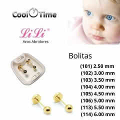 Aro Abridor Lili Modelo 102 Bolita Nº 2 de 3.00 mm Tic Laminado - tienda online