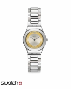 Reloj Swatch Mujer Golden Ring Acero Yss328g Sumergible 30 M