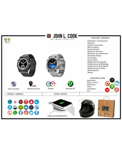 Smartwatch John L. Cook Carrera 2 - tienda online