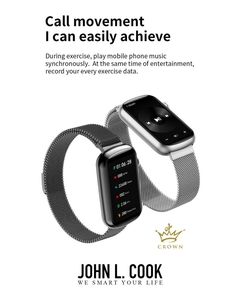 Smartwatch John L. Cook Crown - tienda online