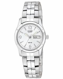 Reloj Citizen Mujer Clásico Doble Calendario Eq0540-57a - comprar online