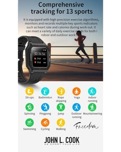 Imagen de Smartwatch John L. Cook Freedom